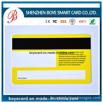 Popular Plastic PVC Magnetic Stripe Card